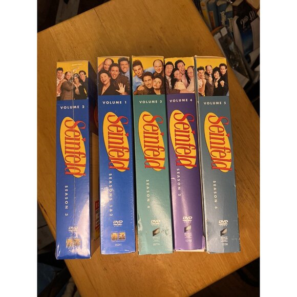 Seinfeld (DVD) Season 1-6 Box Sets - Half Are New And Sealed 3 Open - Picture 11 of 12